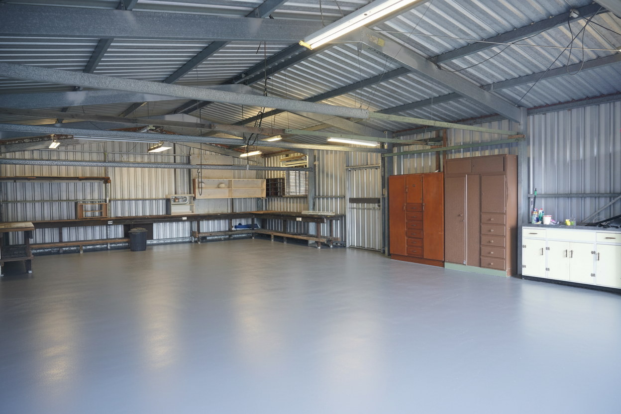 Garage vloercoating - RAL 7016