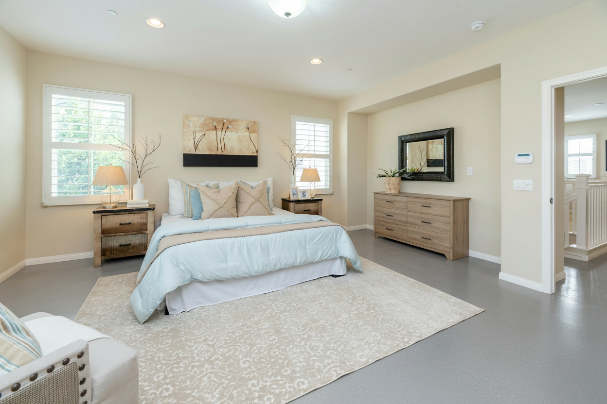 Garage vloercoating - RAL 7032