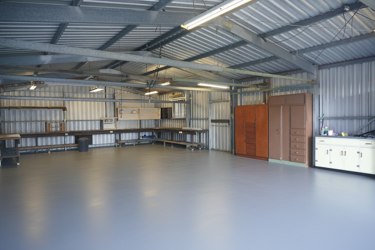 Garage vloercoating - RAL 7047